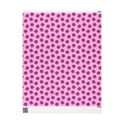 Rosy Dream Peonies Wrapping Paper