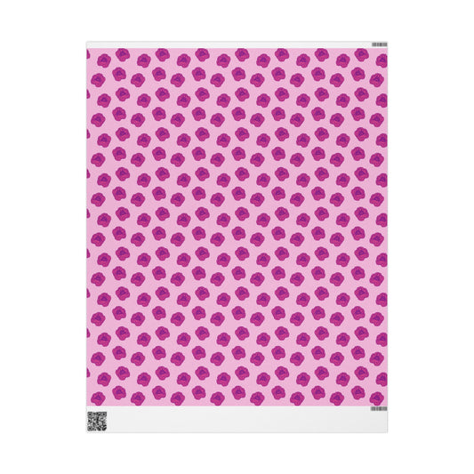 Rosy Dream Peonies Wrapping Paper