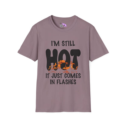 I'm Still Hot It Just Comes In Flashes Adult T-shirt
