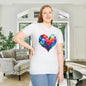 All the Feels Heart Adult T-shirt