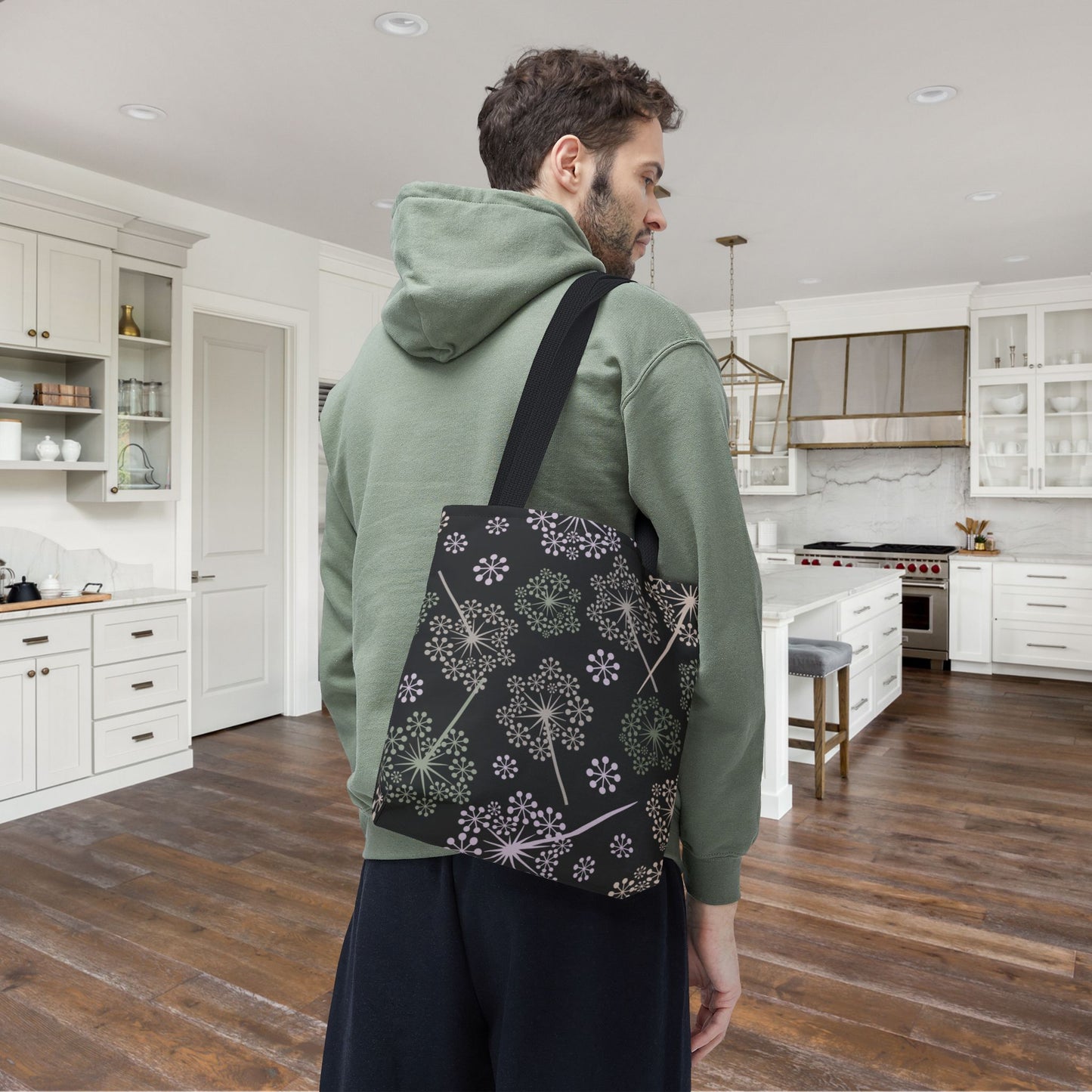 Dandelion Nightfall Canvas Tote Bag
