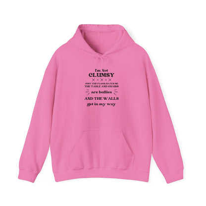 I'm Not Clumsy Heavy Blend™ Hooded Sweatshirt