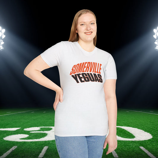 Somerville Yeguas (Angled) Adult T-shirt