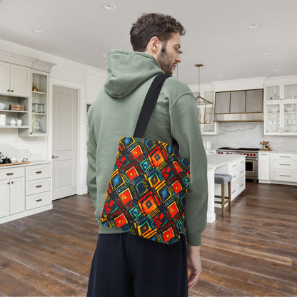 Abundance Rhythm Canvas Tote Bag