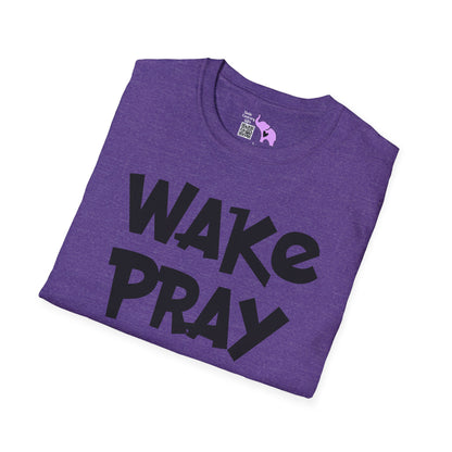 Wake Pray Slay Adult T-shirt