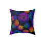 Luminous Carnations Throw Pillow