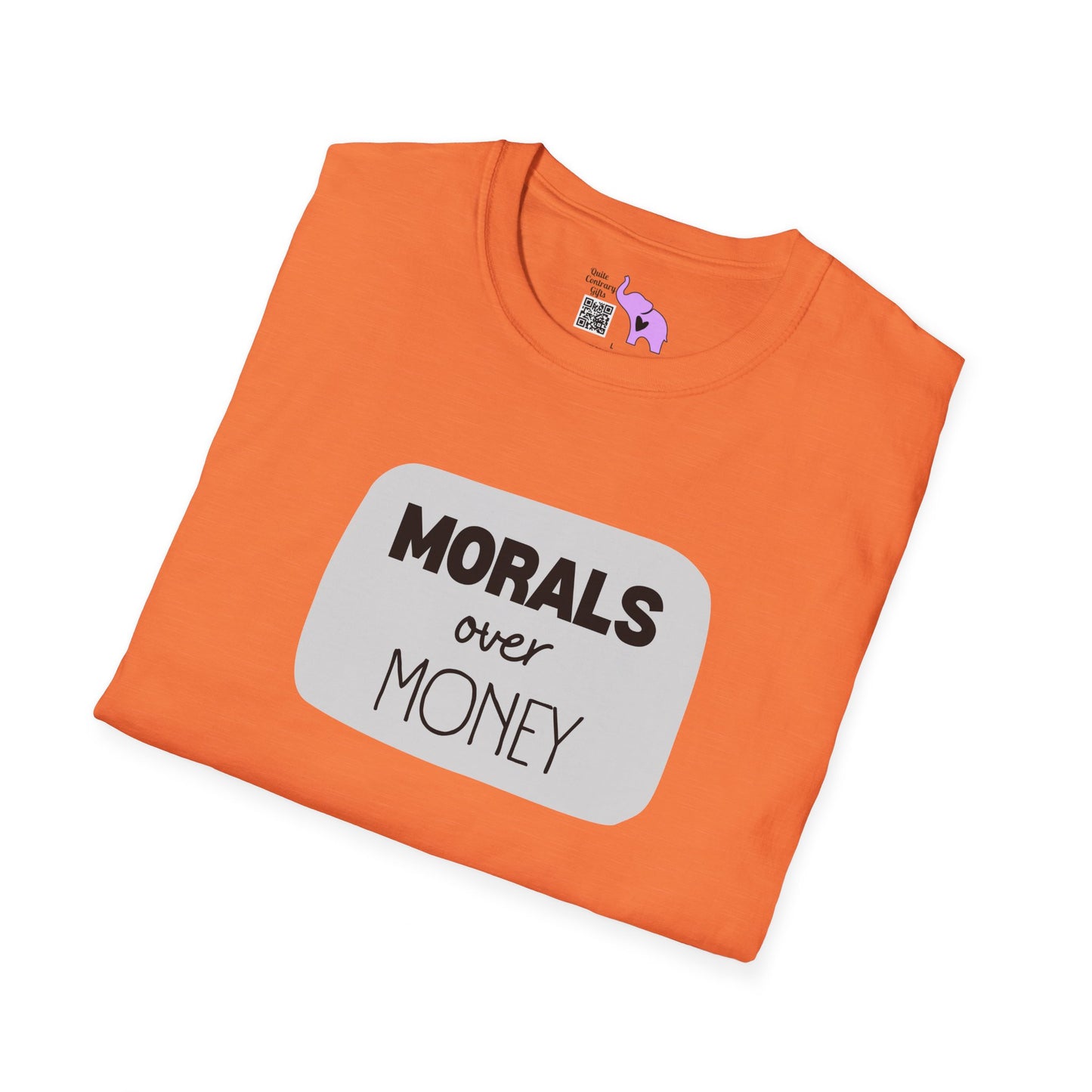 Morals over Money T-shirt