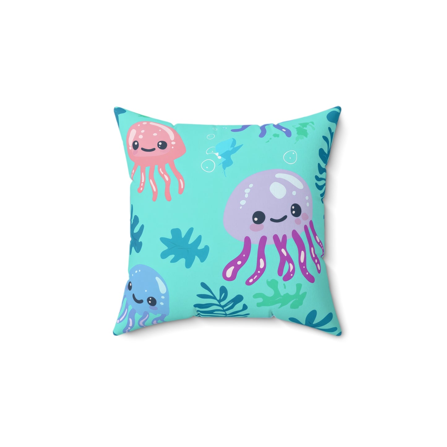 Jellyfish Daydreams Throw Pillow