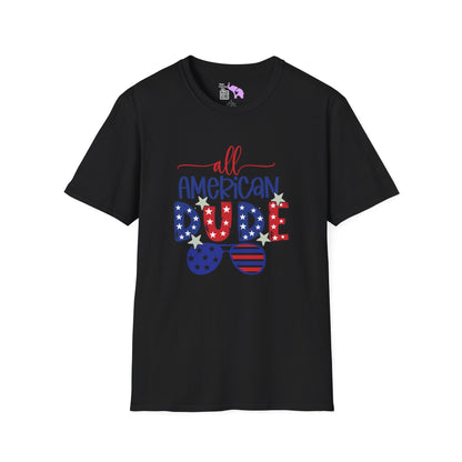 All-American Dude Adult T-shirt