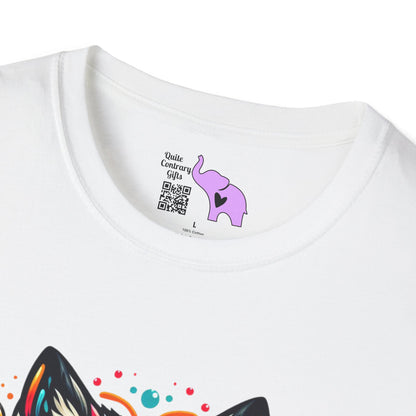 Colorful Wolf 2 Adult T-shirt