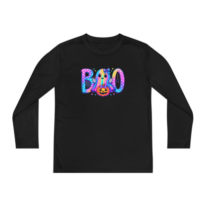 Pastel Boo Youth Long Sleeve Tee