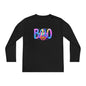 Pastel Boo Youth Long Sleeve Tee