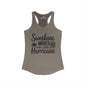 Sunshine Mixed With A Little Hurricane Women's Ideal Racerback Tank