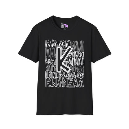 Kwanzaa Wordcloud Adult T-shirt