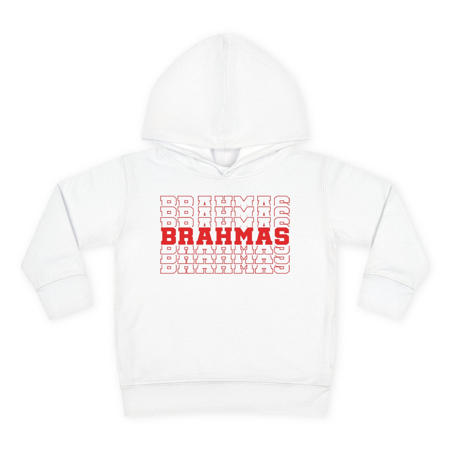 Brahmas (Stacked) Toddler Hoodie