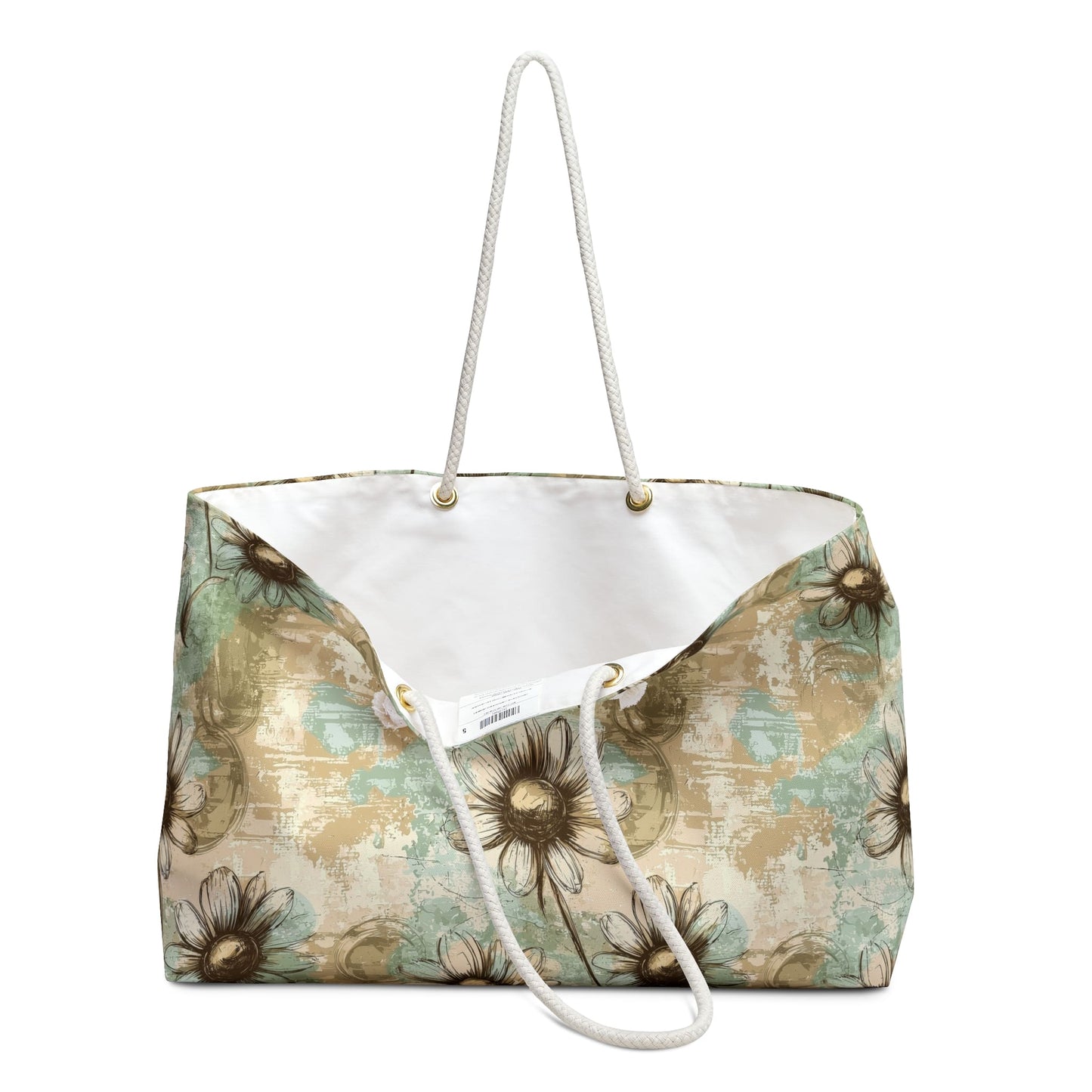 Worn Meadow Daisies Weekender Bag
