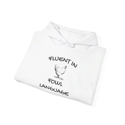 Fluent in Fowl Language Heavy Blend™ Hooded Sweatshirt