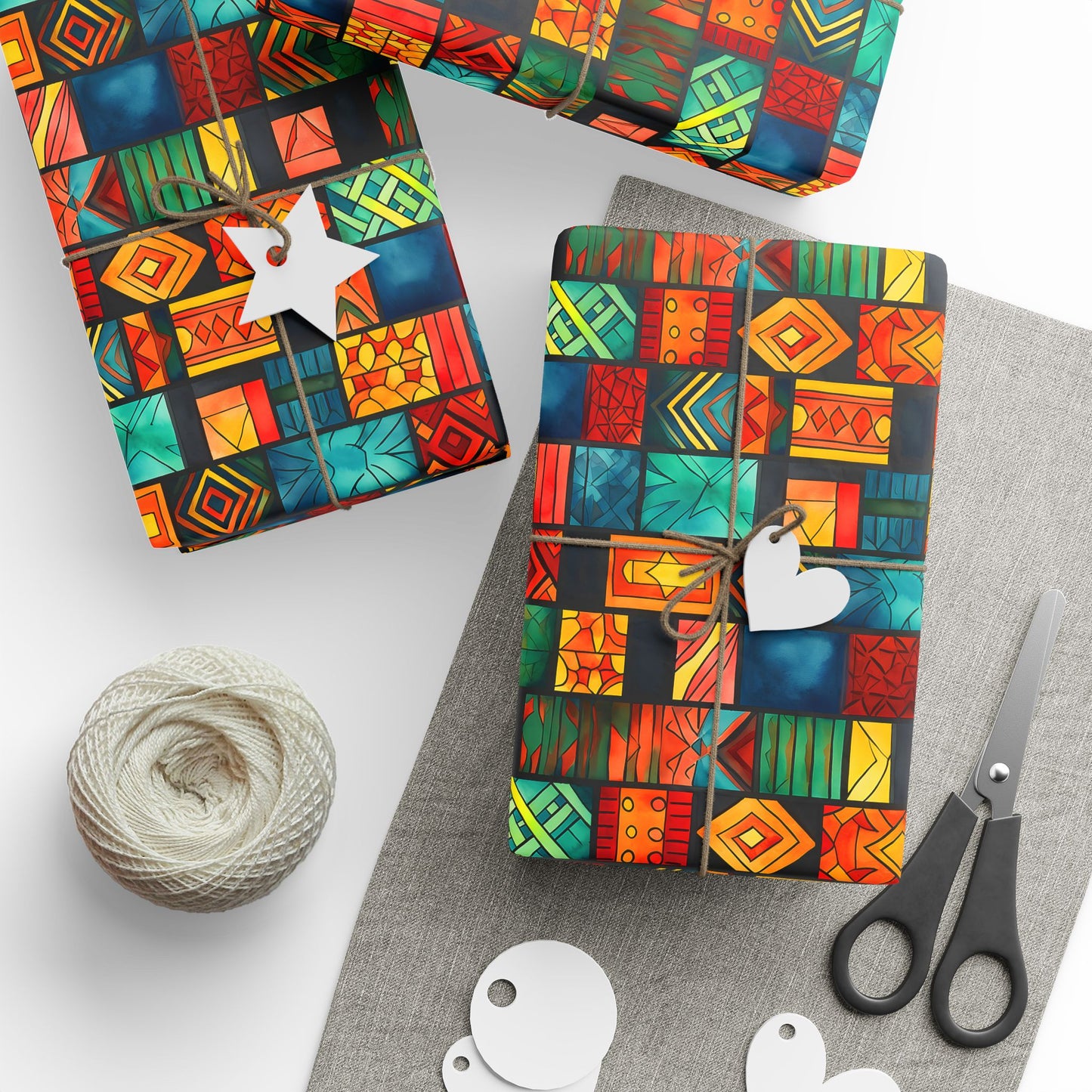 Imani Flow Kwanzaa Wrapping Paper