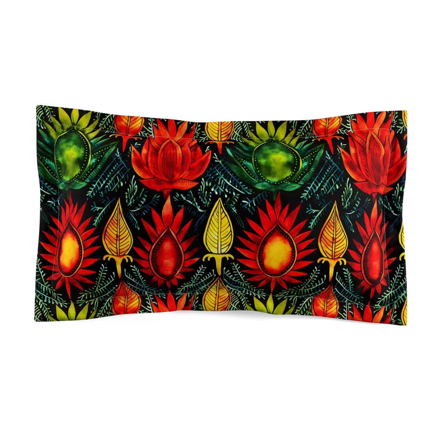Joyful Burst Microfiber Pillow Sham