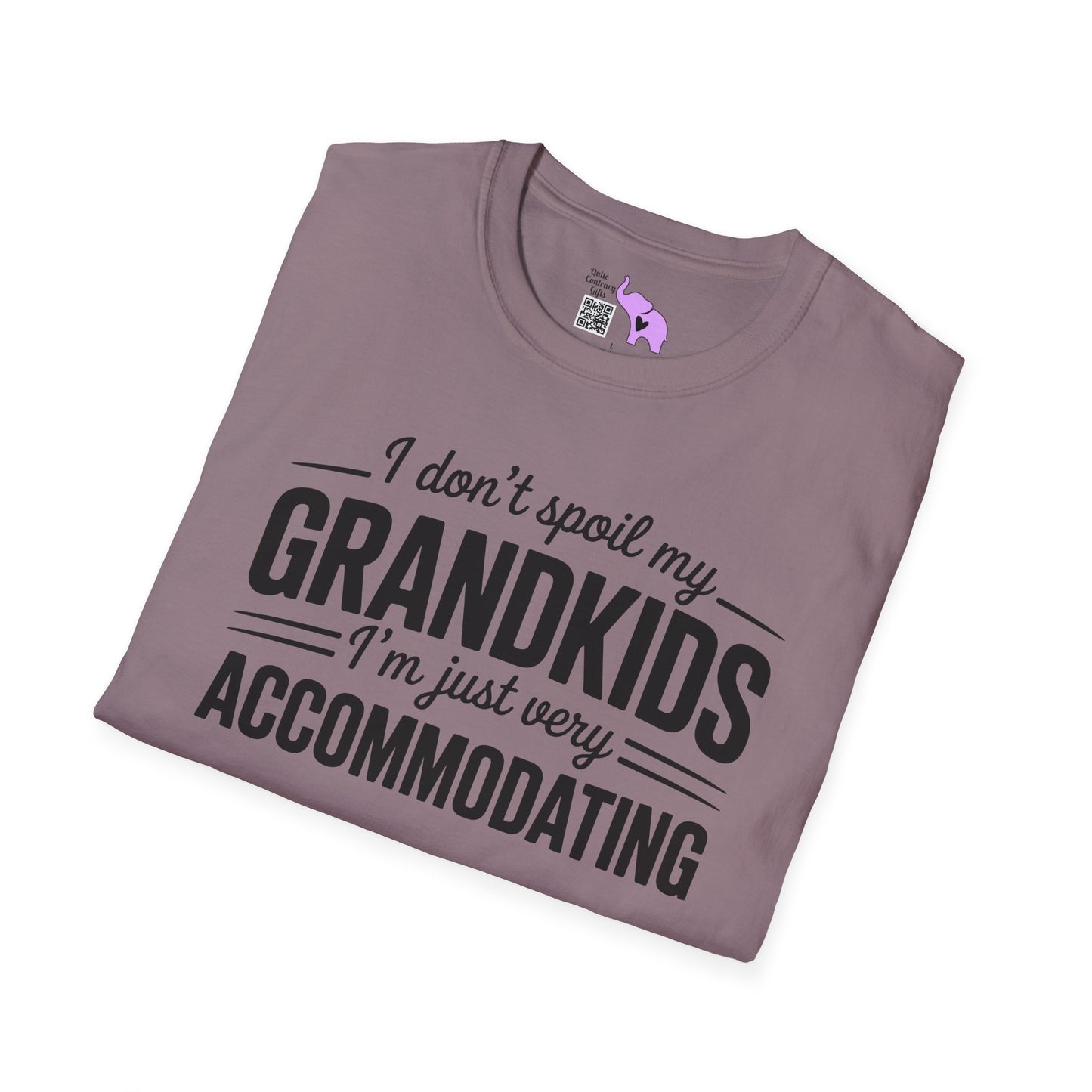 I Don't Spoil My Grandkids I'm Just Very Accommodating Adult T-shirt