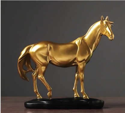 Beautiful Bronze Horse Figures 10-12"