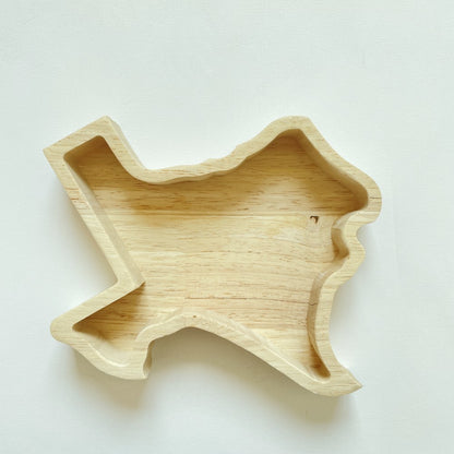 Basswood Snack Trays in Fun Animal & Character Shapes