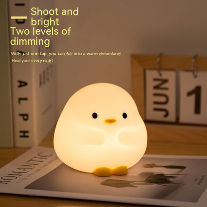 Adorable Soft Silicone Duck Nightlight