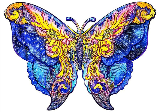 Celestial Butterfly Wooden Puzzle Collection