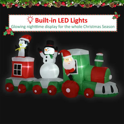 Holiday Express Inflatable Train w/LED lights