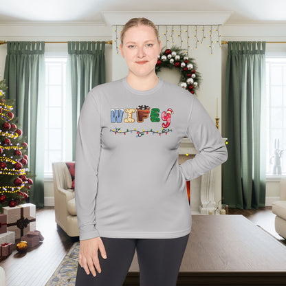 Christmas Wifey Adult Long Sleeve Tee