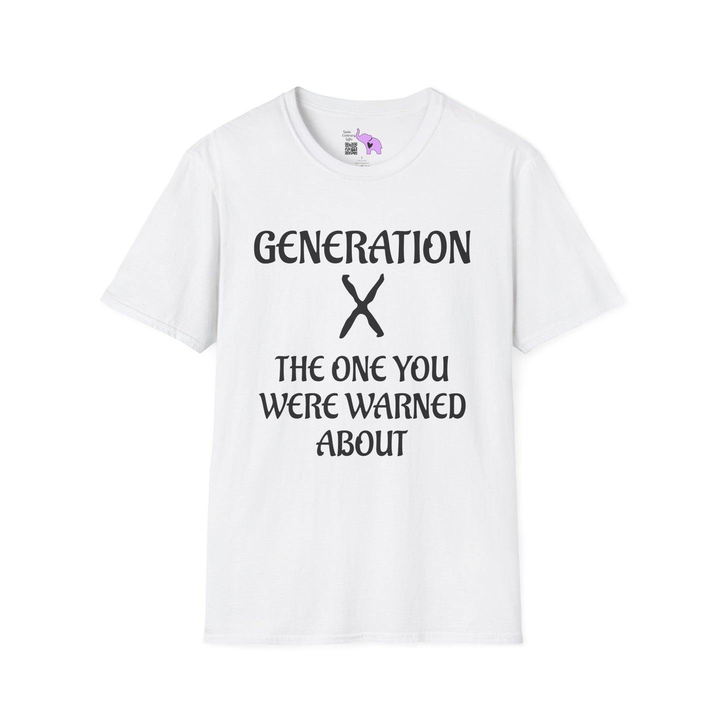 Generation X The One You Were Warned About Adult T-shirt