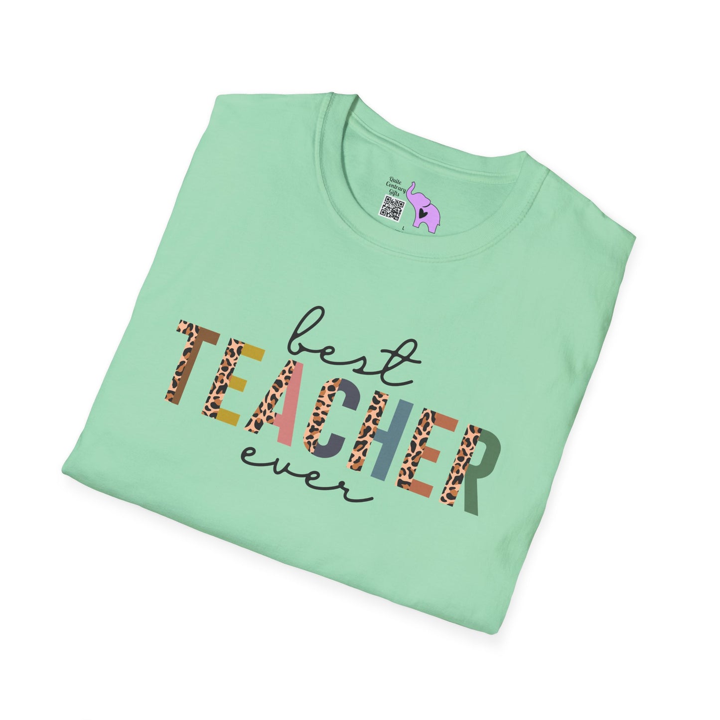 Best Teacher Ever Adult T-shirt