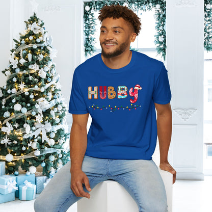 Christmas Hubby Adult T-shirt