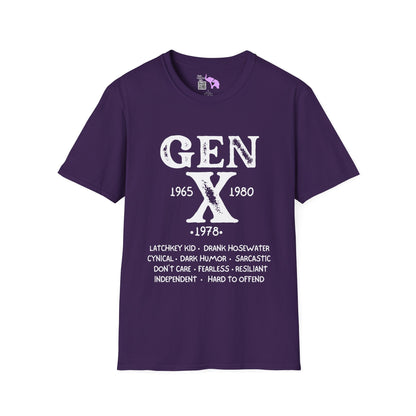 GenX 1978 Adult T-shirt