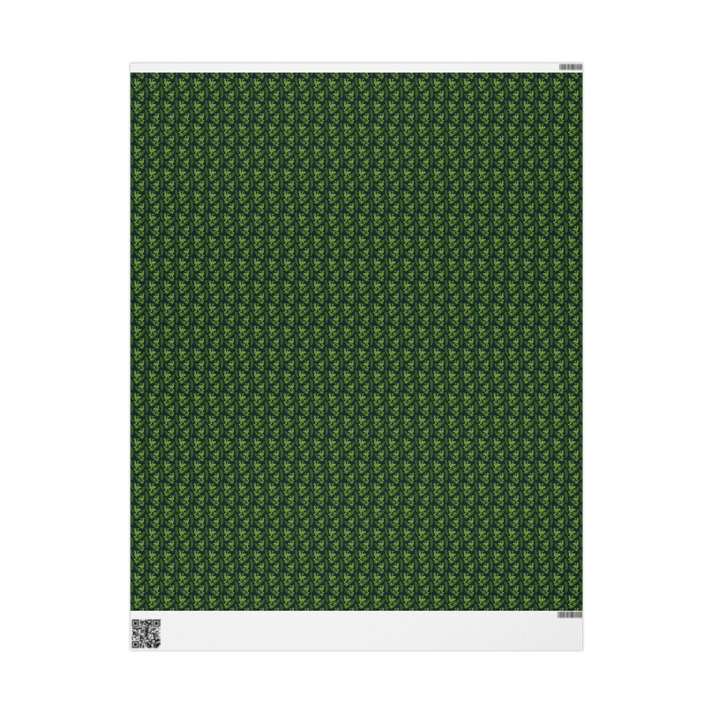 Emerald Canopy Frogs Wrapping Paper