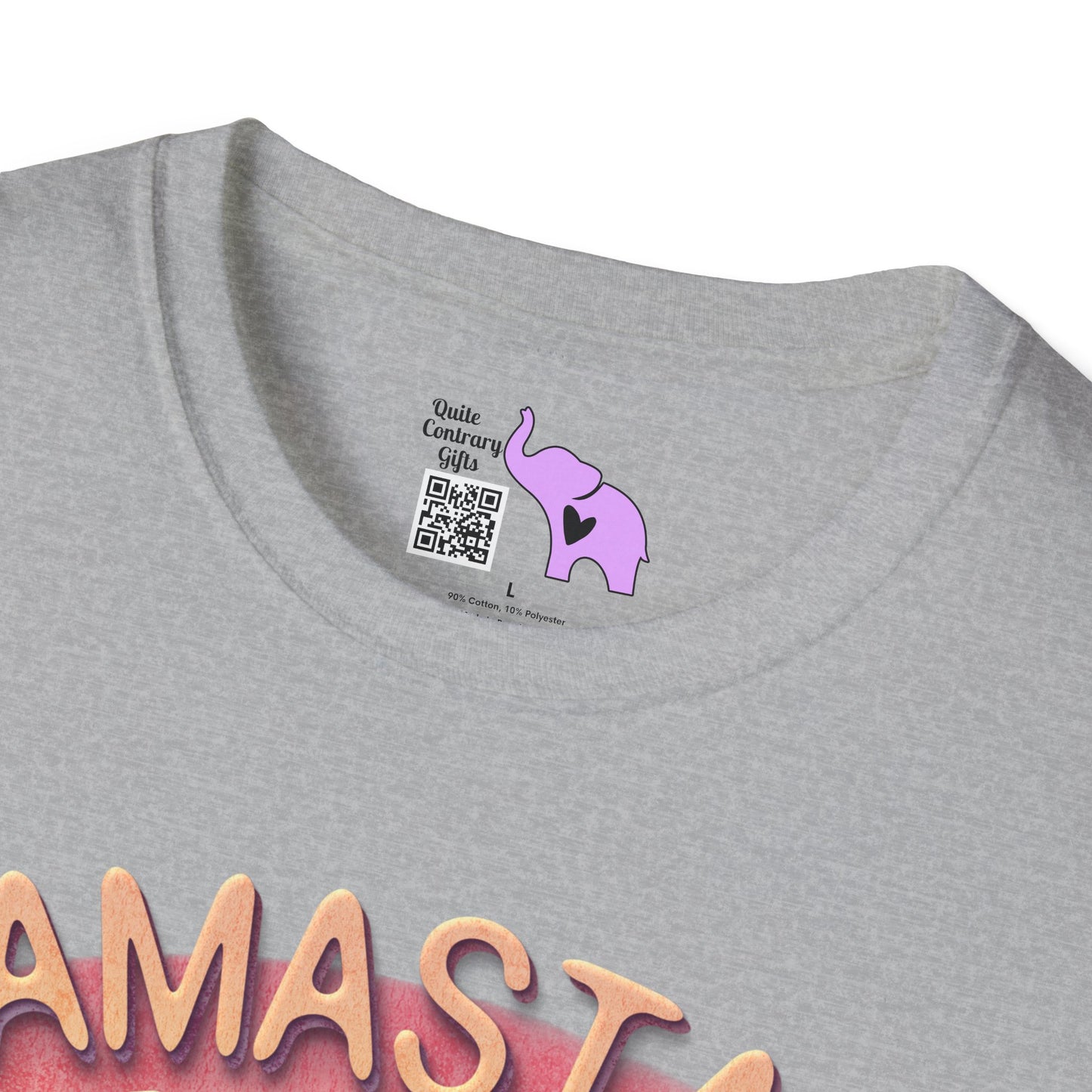 Namastay At Home Adult T-shirt