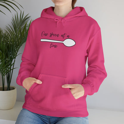 One Spoon At A Time Heavy Blend™ Hooded Sweatshirt
