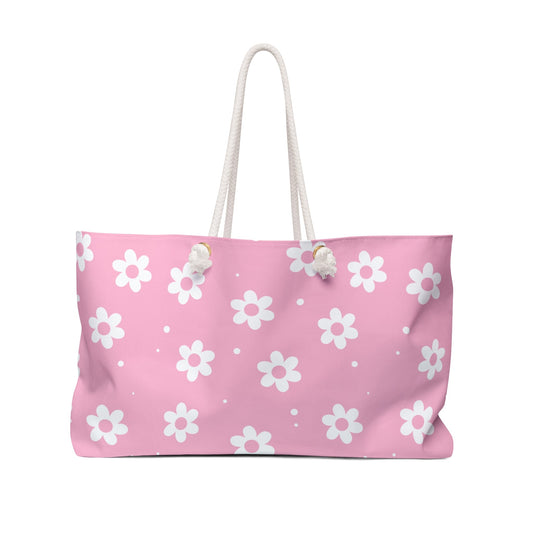 Pretty Petals & Dots Weekender Bag