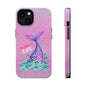 Pink Mermaid Life MagSafe® Compatible Tough Case for iPhone