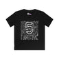 I Am Five Typography Youth Softstyle Tee