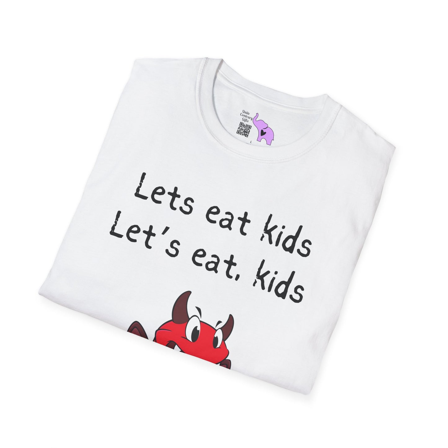 Lets Eat Kids Good Grammar Saves Lives Adult T-shirt
