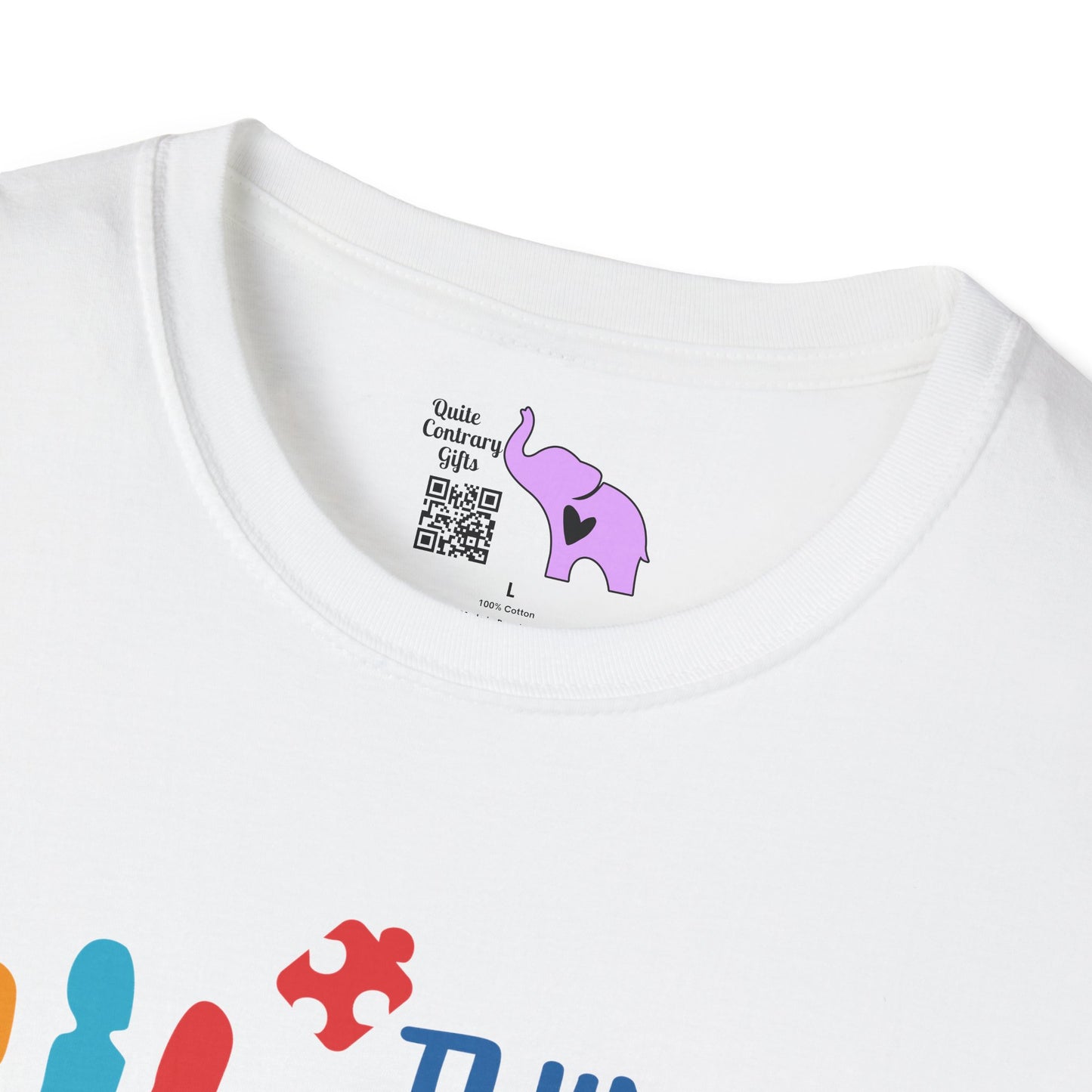 Think Before You Judge Autism Awarness Adult T-shirt