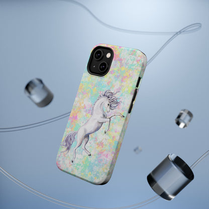 Pastel Pegasus MagSafe® Compatible Tough Case for iPhone