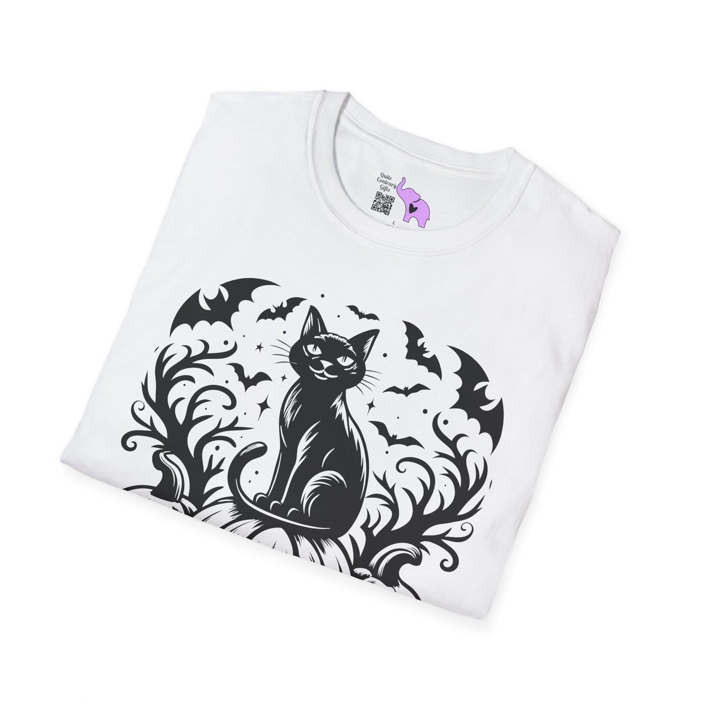 Whiskers at Witching Hour Adult T-shirt