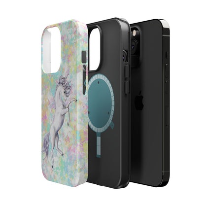 Pastel Pegasus MagSafe® Compatible Tough Case for iPhone
