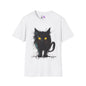 Black Kitten Adult T-shirt