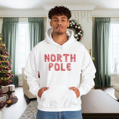 North Pole Adult Heavy Blend™ Hooded Sweatshirt