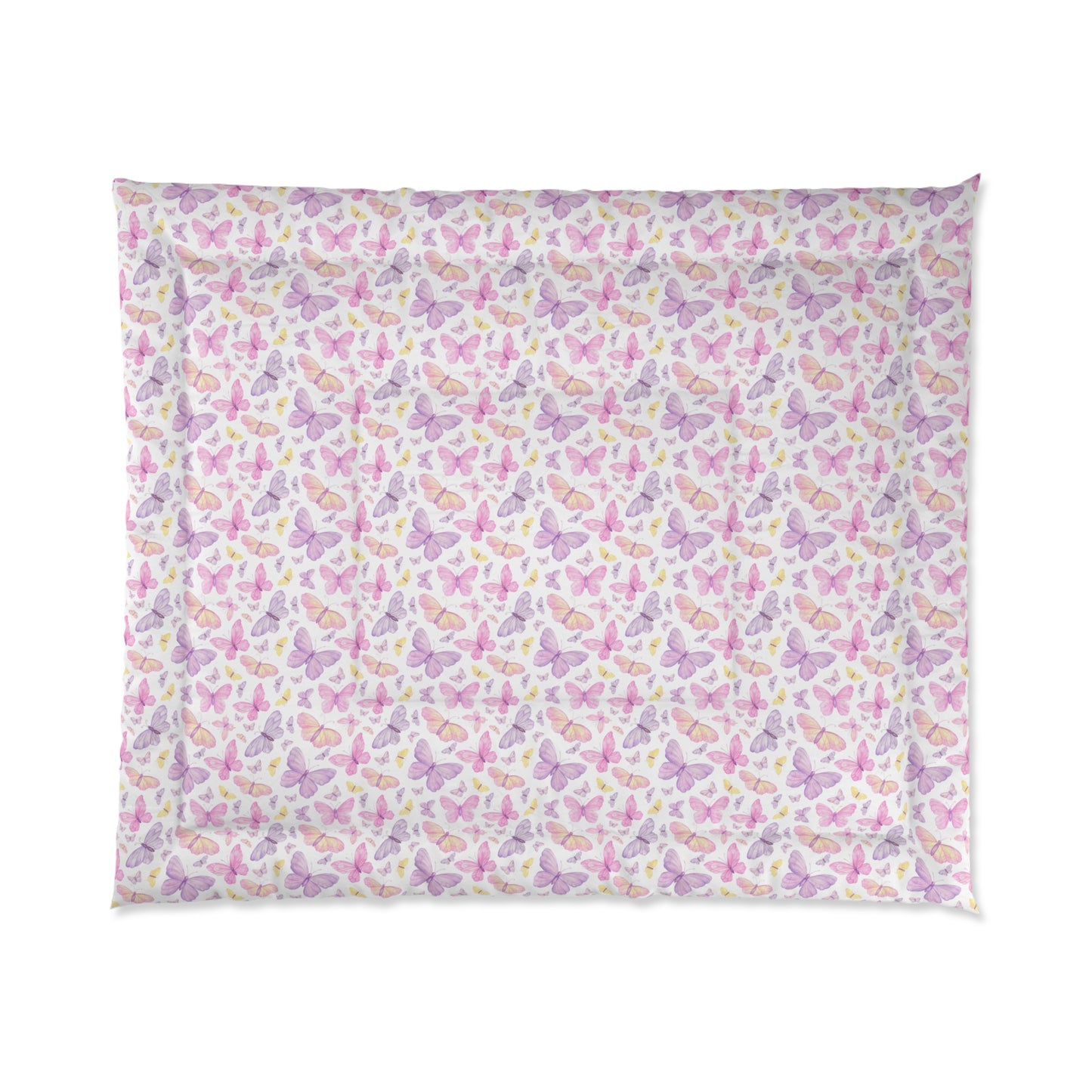 Pastel Butterfly Dreams Basic Bedding Set