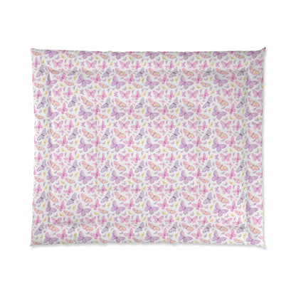 Pastel Butterfly Dreams Basic Bedding Set