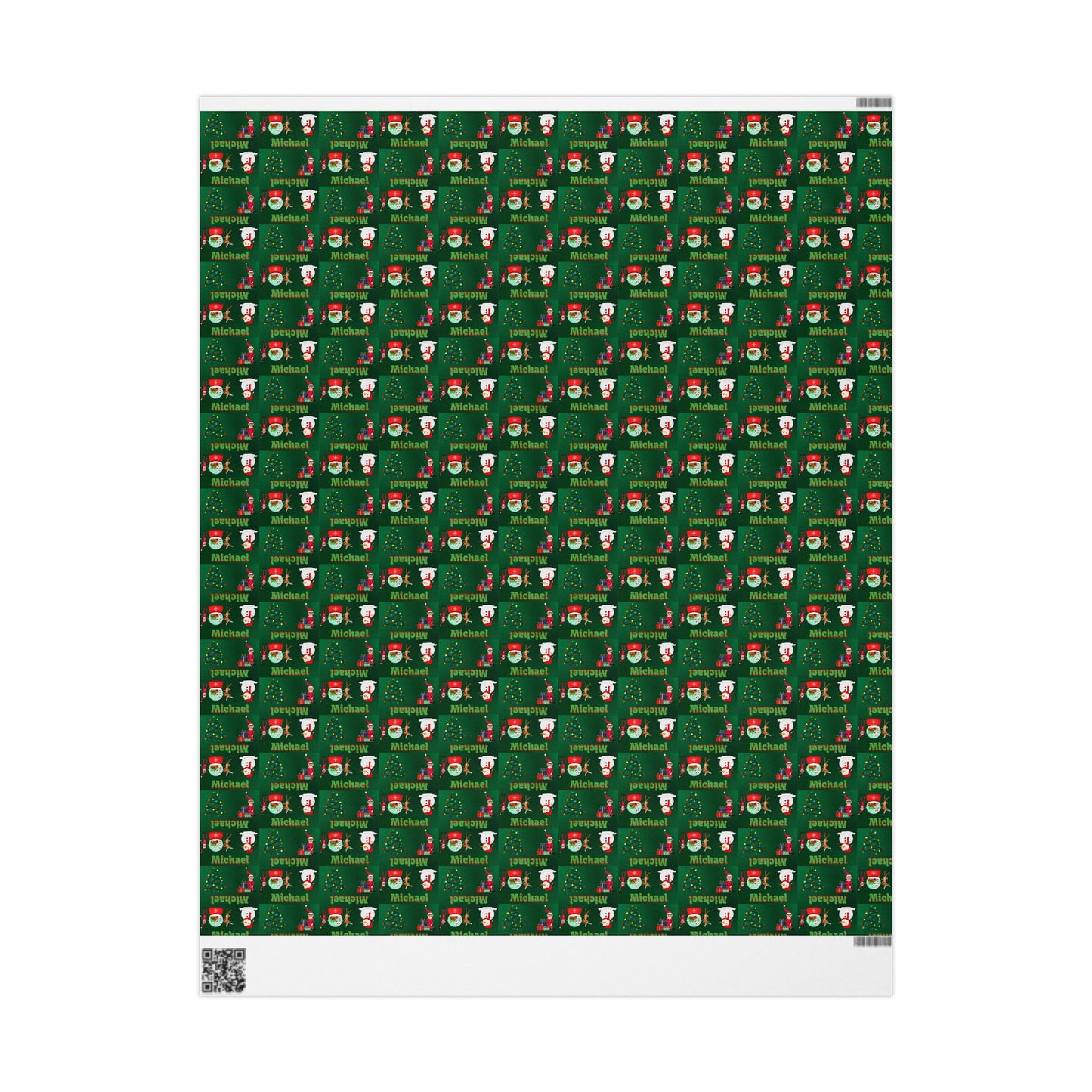 Elf on the Shelf Custom Wrapping Paper (Michael)